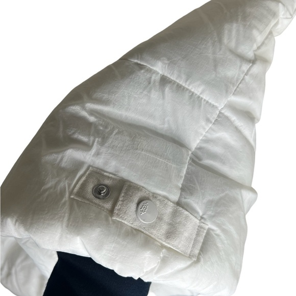 Free People Movement In A Bubble Puffer Vest Jacket In White - Picture 9 of 16